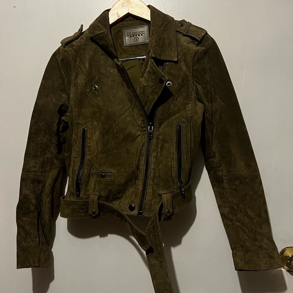 Sude leather jacket